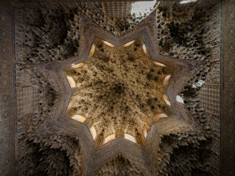 Alhambra Star Muqarnas Dome, jigsaw puzzle photo