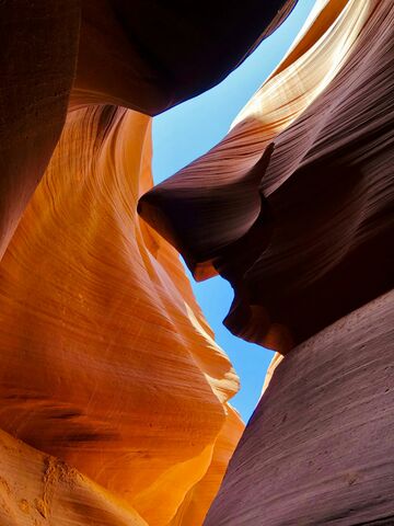 Antelope Canyon Skylight, jigsaw puzzle photo