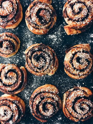 Swedish Cinnamon Buns, jigsaw puzzle photo