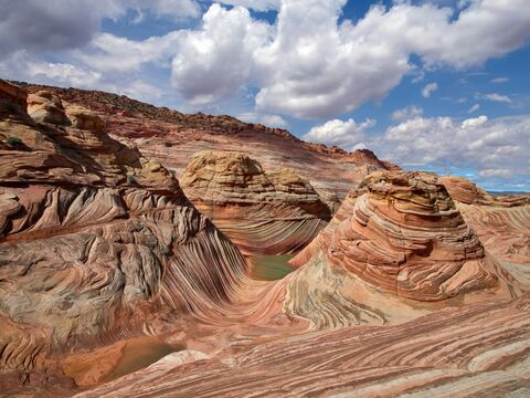 Coyote Buttes Swirls, jigsaw puzzle photo