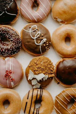 A Box of Donuts, jigsaw puzzle photo