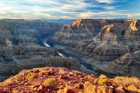 Grand Canyon River Bend, jigsaw puzzle photo