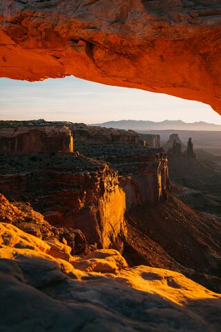 Mesa Arch Sunrise, jigsaw puzzle photo