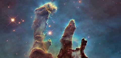Pillars of Creation, jigsaw puzzle photo