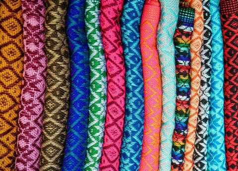 Rolled Woven Scarves, jigsaw puzzle photo