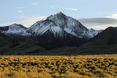 Sierra Nevada Peaks, jigsaw puzzle photo