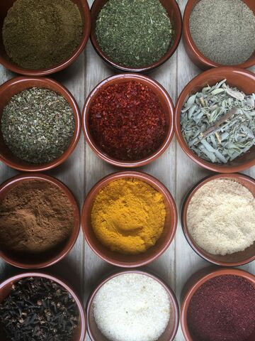 Spice Bowls, jigsaw puzzle photo
