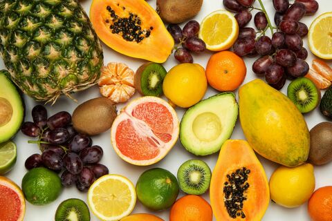 Tropical Fruit Spread, jigsaw puzzle photo
