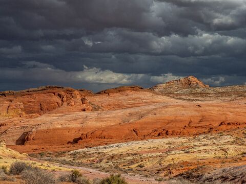 Valley of Fire Storm Light, jigsaw puzzle photo